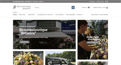 Desktop Screenshot of botanica-bloemen.nl